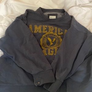 American eagle outfitters Navy Blue Sweatshirt
